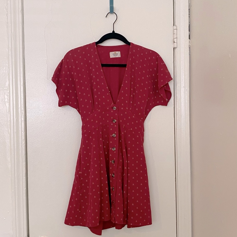 Marine Layer button down dress